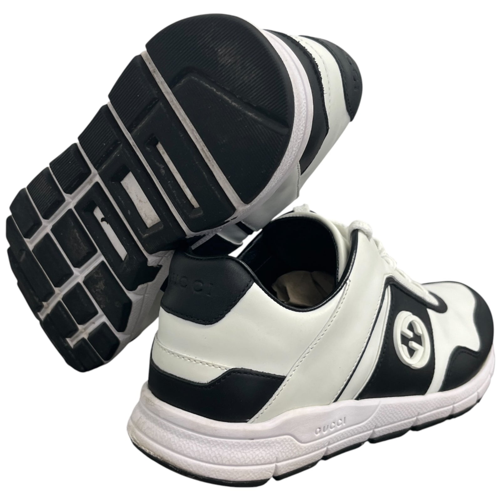 Women's Interlocking G Low Trainers White Size EU 37 / UK 4 - Photo 10