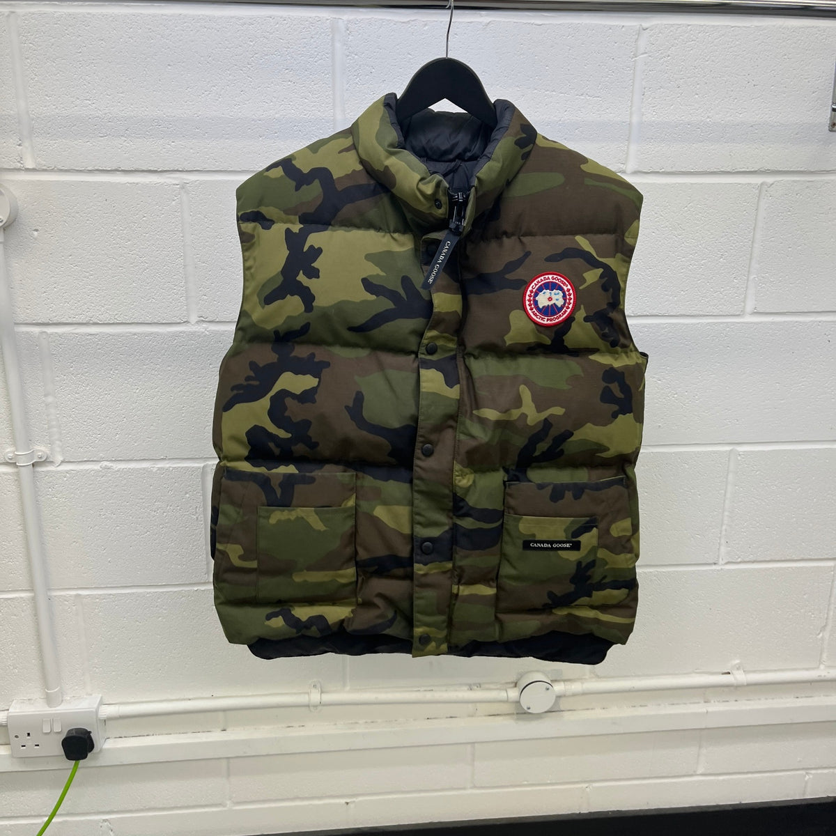 Men's Freestyle Gilet Khaki Size L - Photo 7