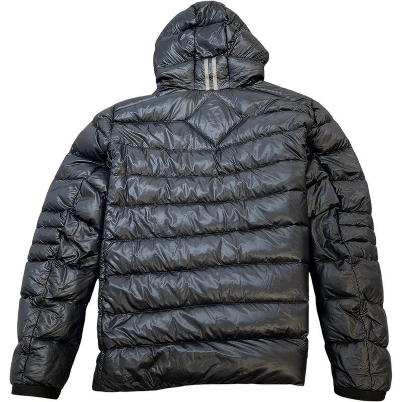 Men's Crofton Hooded Jacket Black Size XL