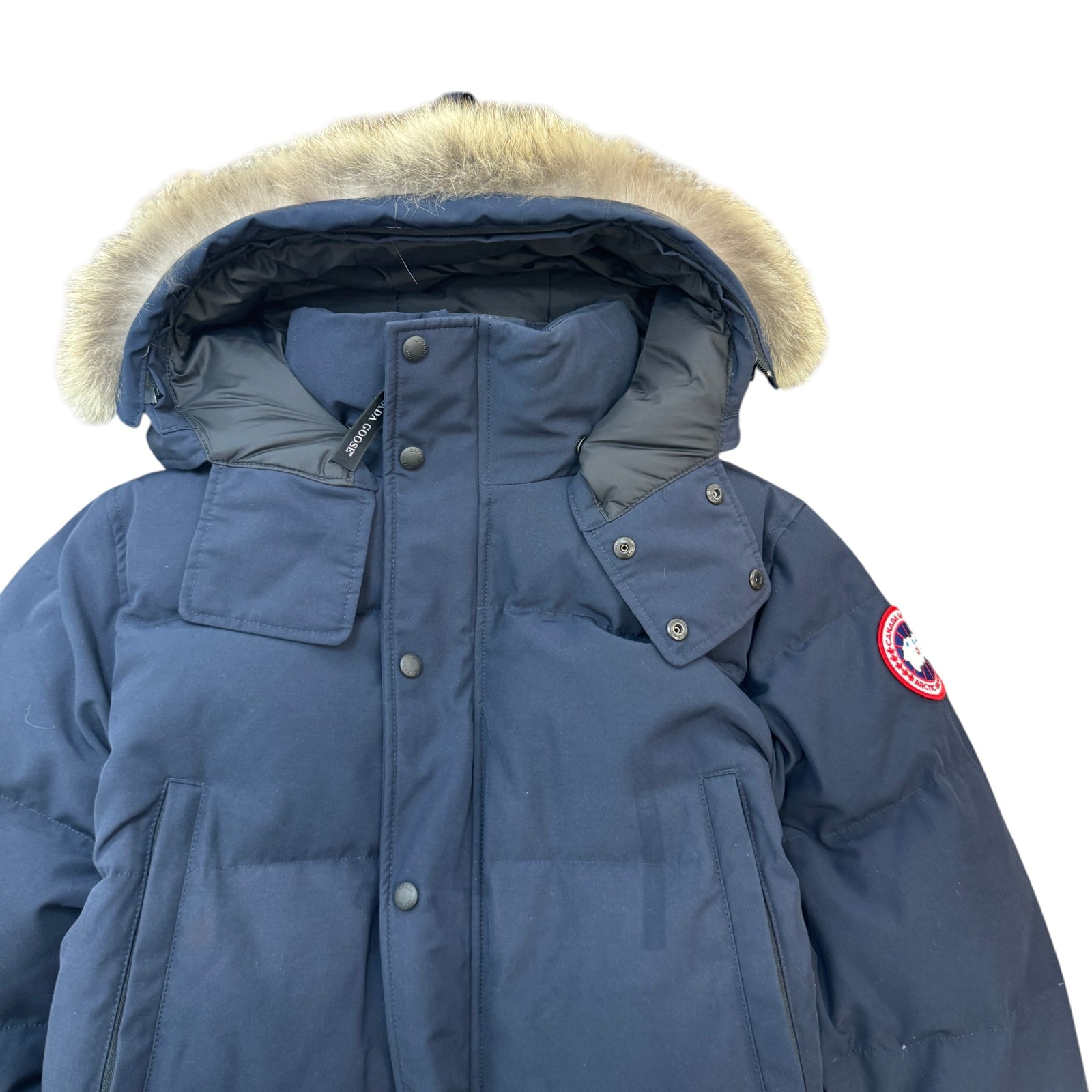 Men's Wyndham Down Jacket Navy Size L - Photo 3