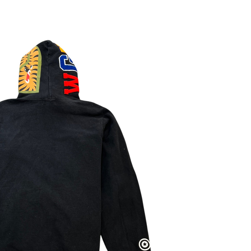 Men's Embroidered Logo Hoodie Black Size L