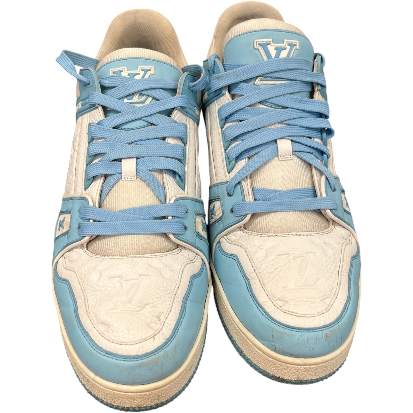 Men's Lv Low Trainers Blue Size EU 44 / UK 10 - Photo 6