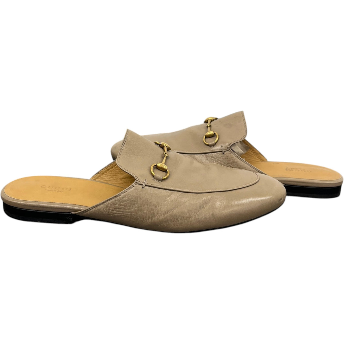 Men's Horsebit Loafers Beige Size UK 8 / EU 42 - Photo 3