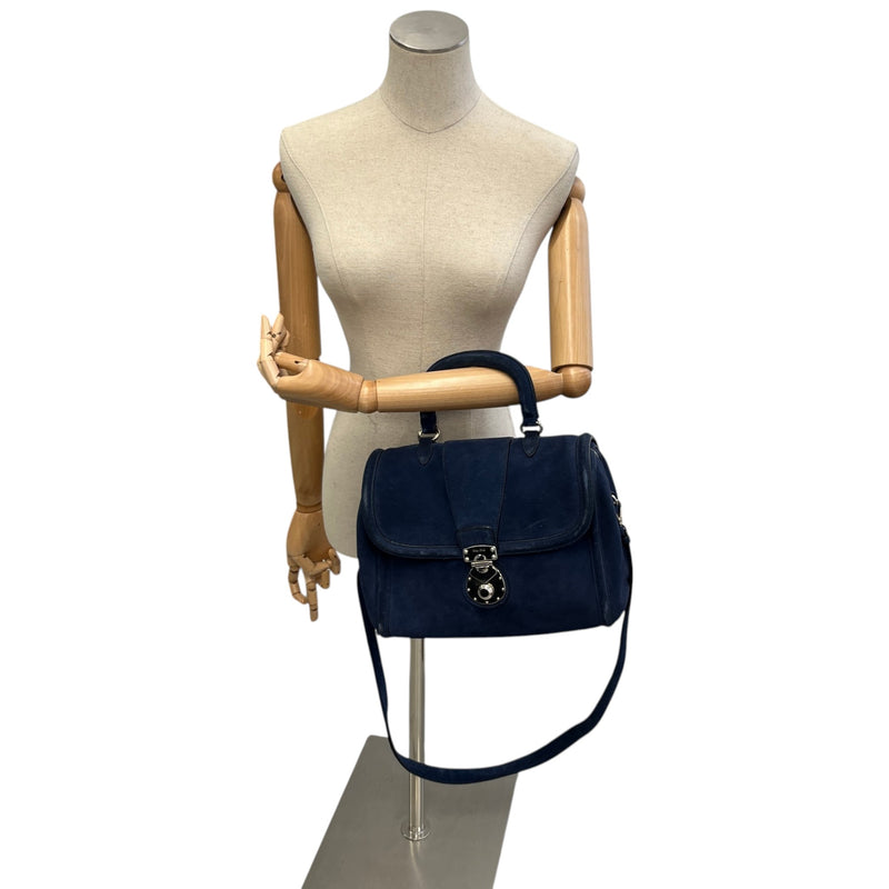 Men's Vintage Crossbody Bag Blue