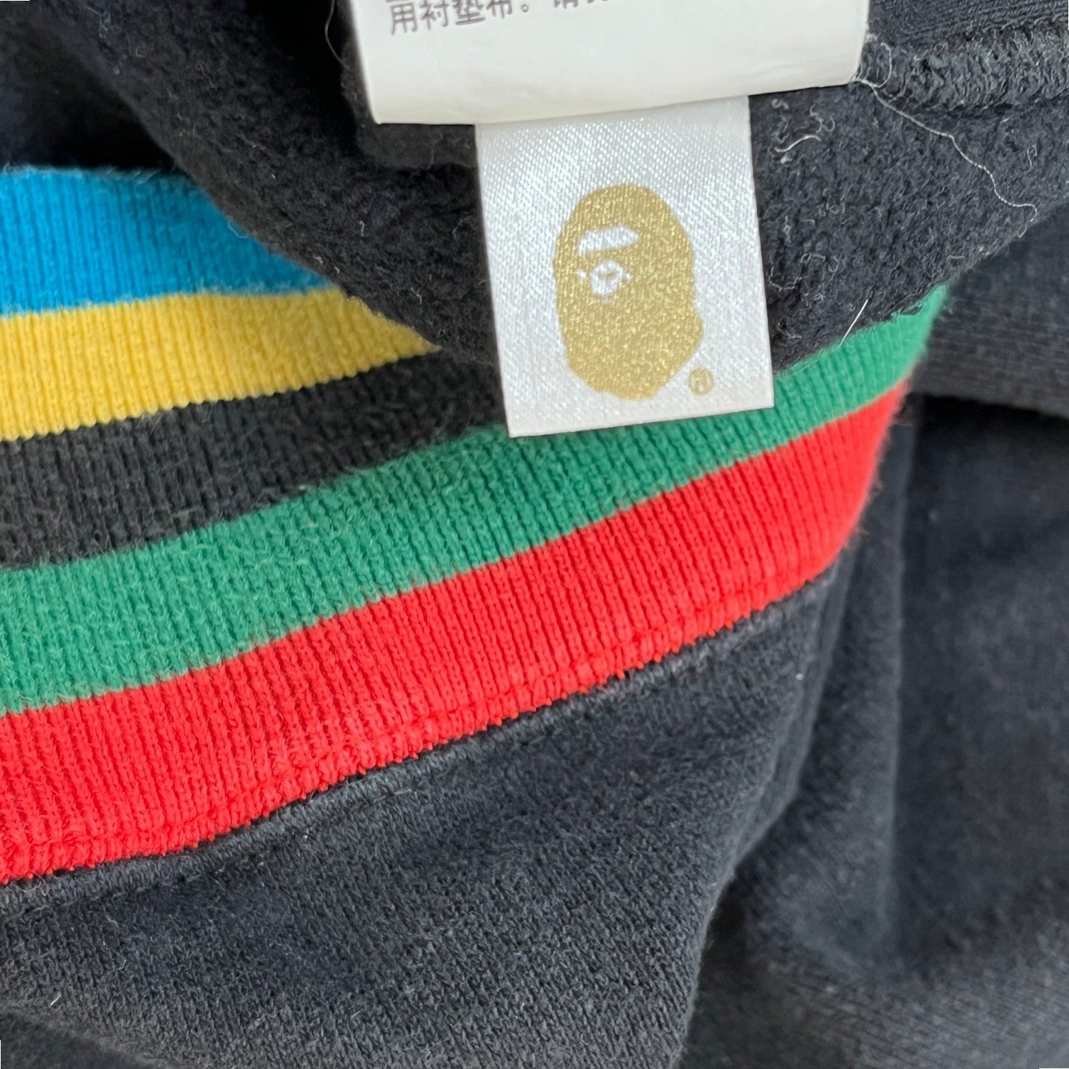 Men's Embroidered Logo Hoodie Black Size L - Photo 8