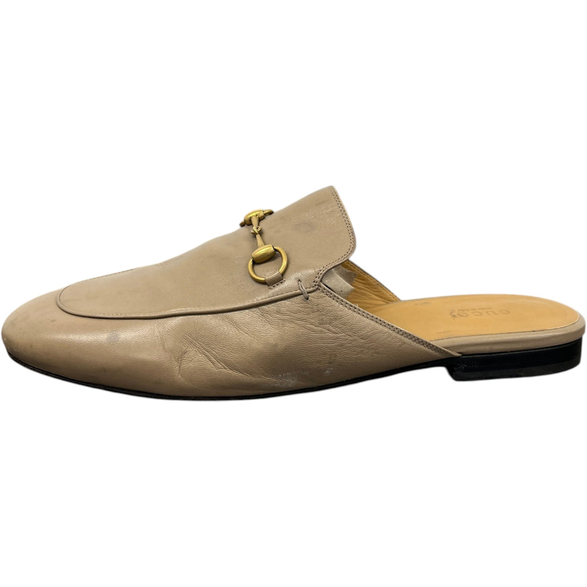 Men's Horsebit Loafers Beige Size UK 8 / EU 42 - Photo 5