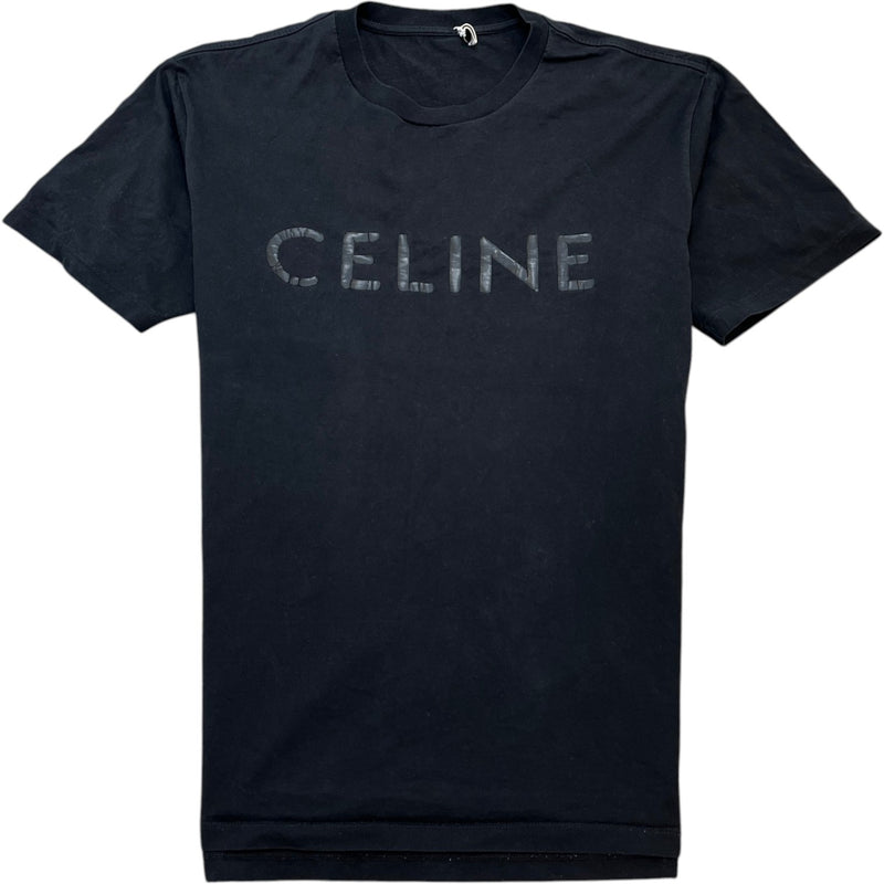 Men's Logo Print T-Shirt Black Size M