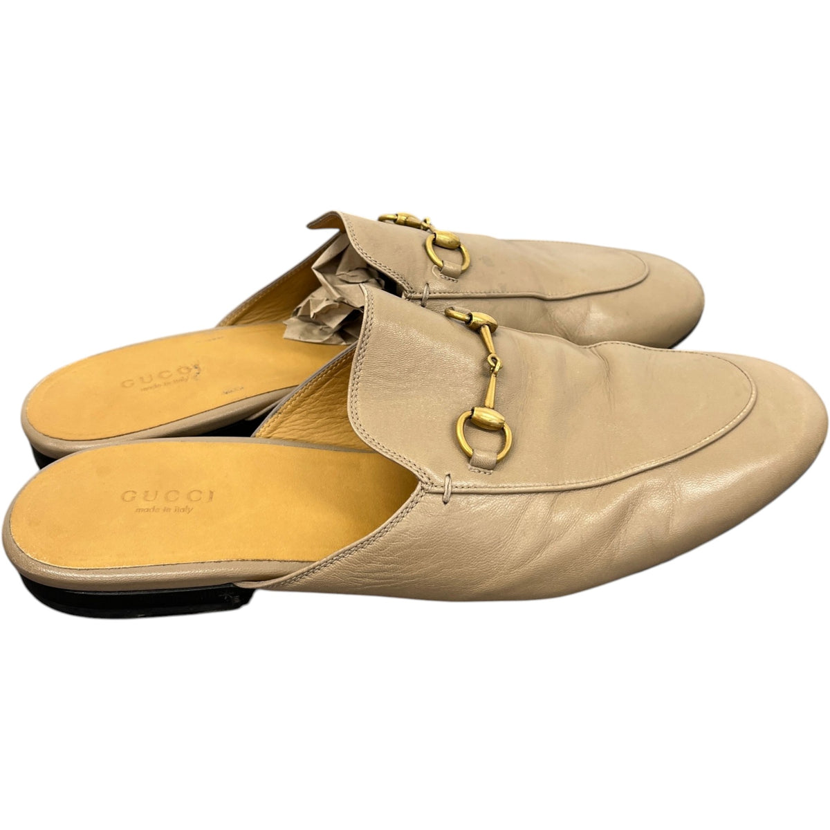 Men's Horsebit Loafers Beige Size UK 8 / EU 42 - Photo 8