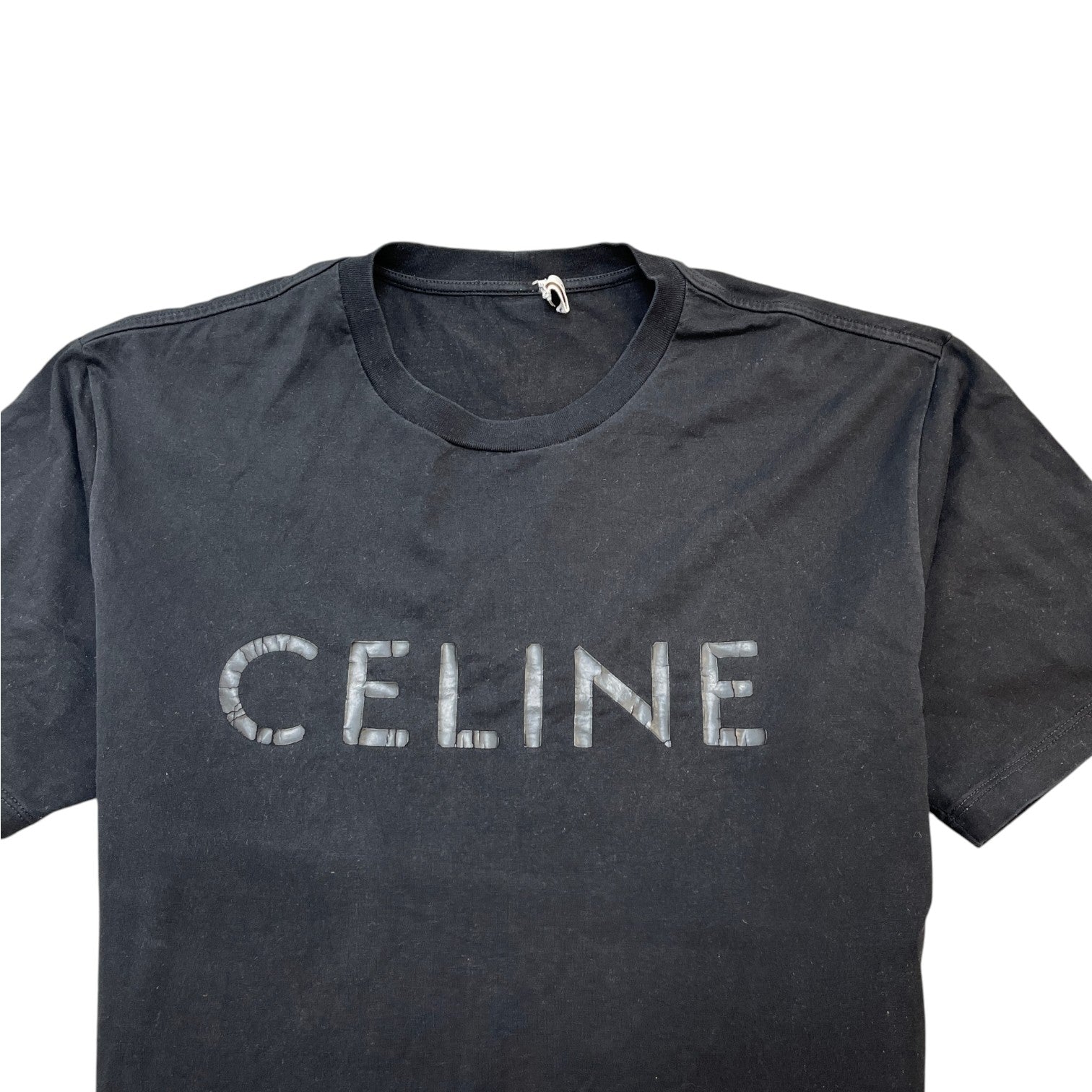 Men's Logo Print T-Shirt Black Size M - Photo 5