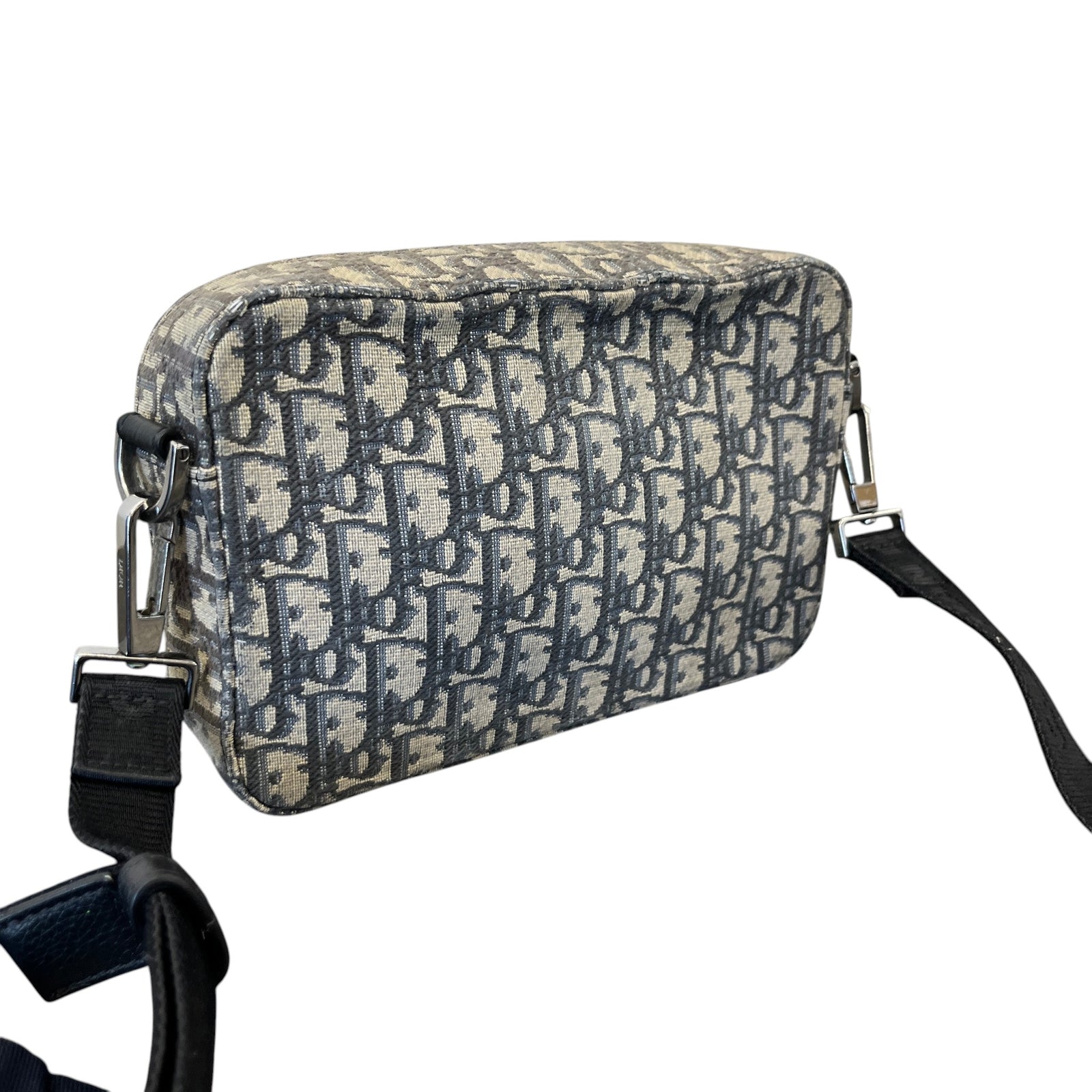 Men's Oblique Safari Messenger Bag Brown - Photo 8