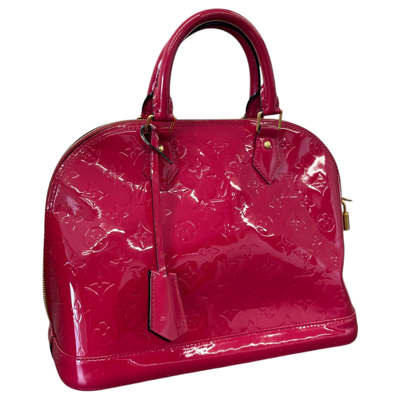 Women's Vernis Leather Alma PM Handbag Pink