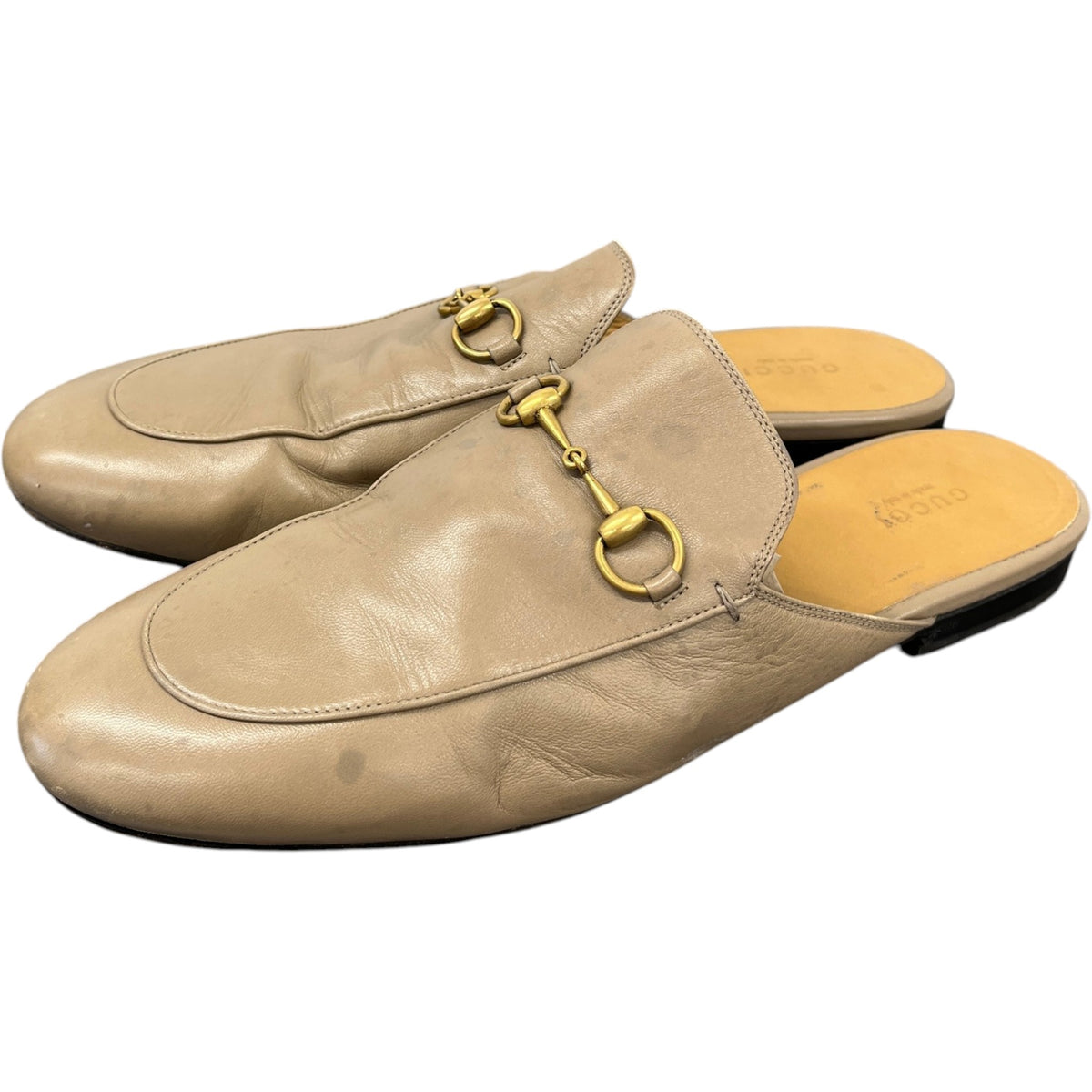 Men's Horsebit Loafers Beige Size UK 8 / EU 42 - Photo 9