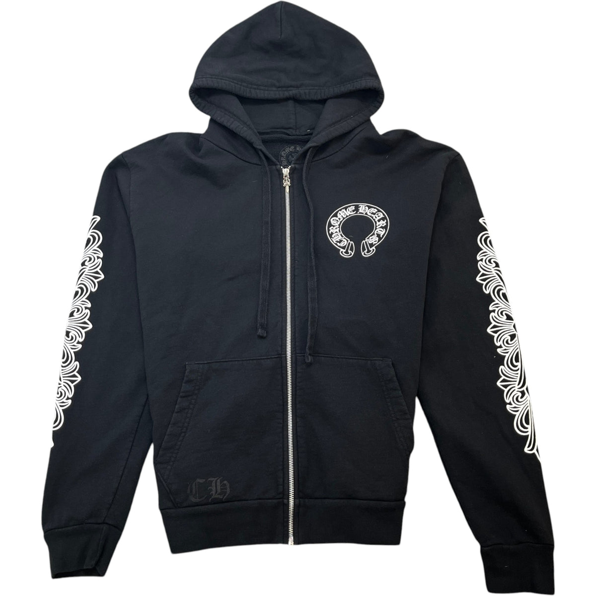 Men's Horseshoe Logo Hoodie Black Size M - Photo 1