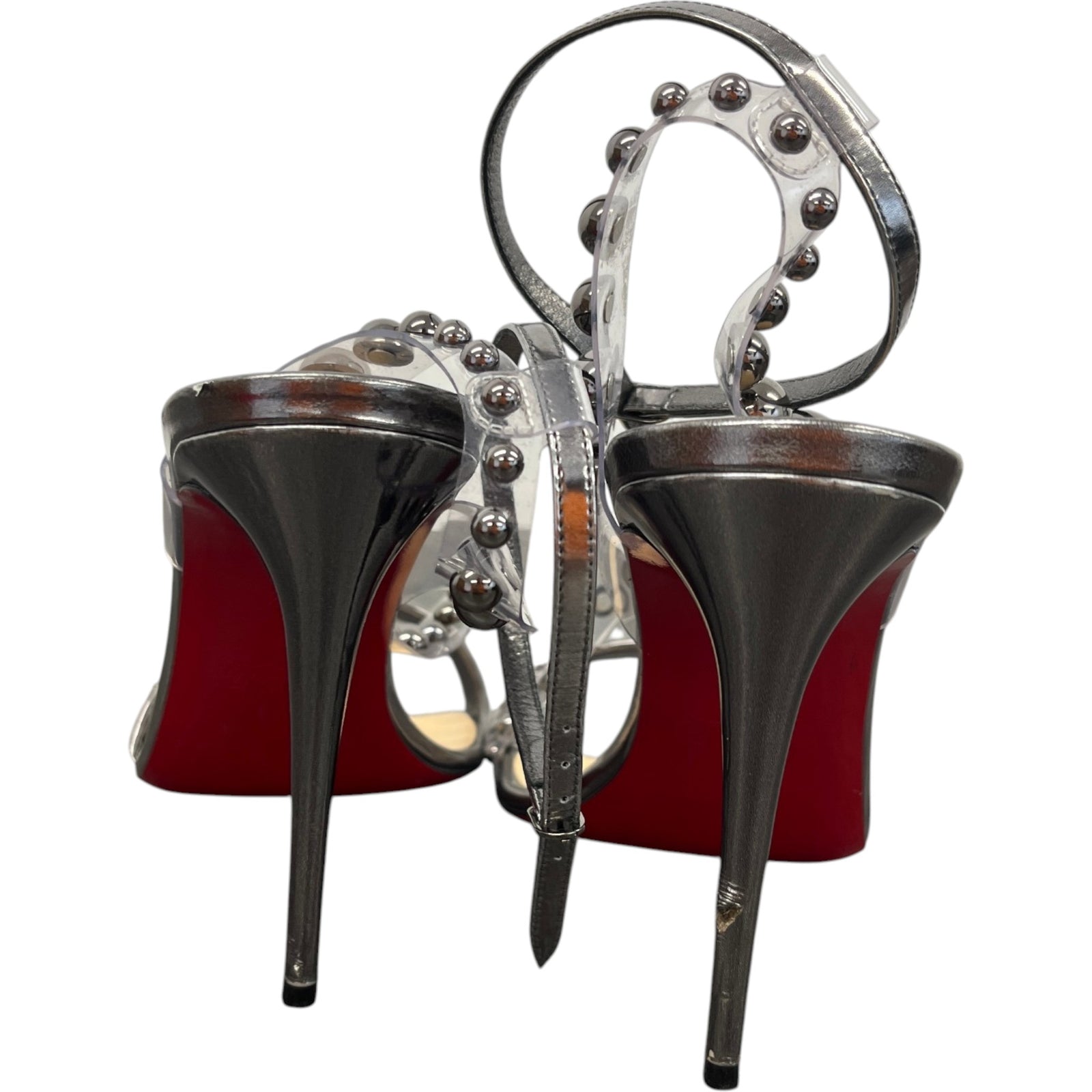 Women's Corinetta 100 Heels Silver Size EU 38.5 / UK 5.5 - Photo 7