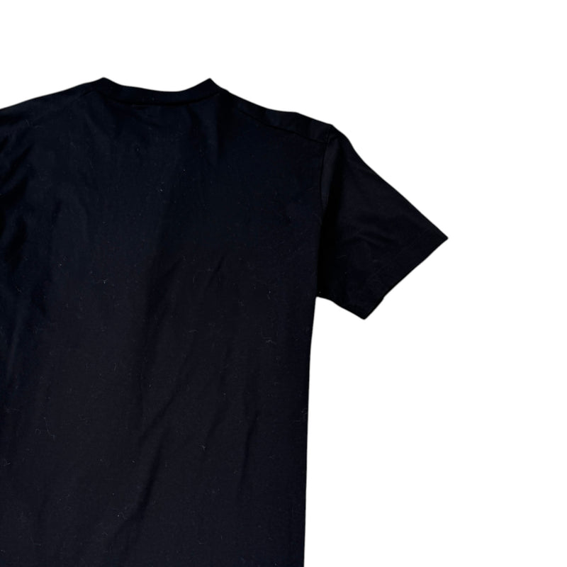 Men's Logo Print T-Shirt Black Size M