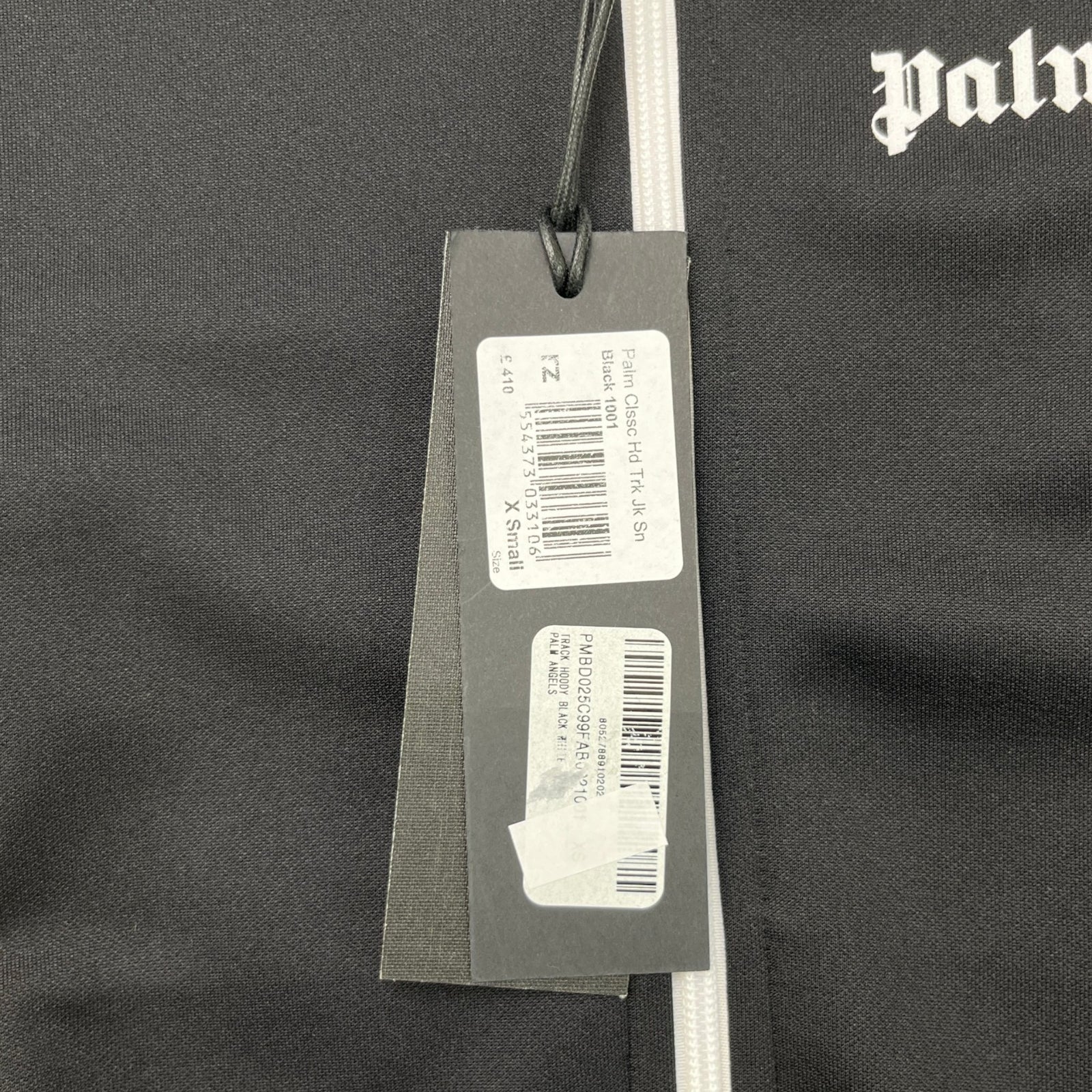 Men's Track Hoodie Black Size XS - Photo 7