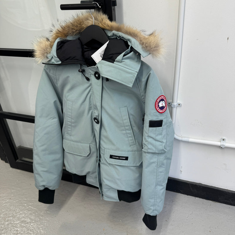 Women's Chilliwack Bomber Down Jacket Grey Size L / UK 12