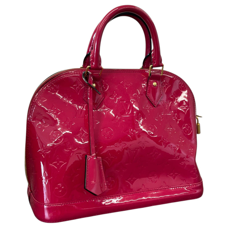 Women's Vernis Leather Alma PM Handbag Pink