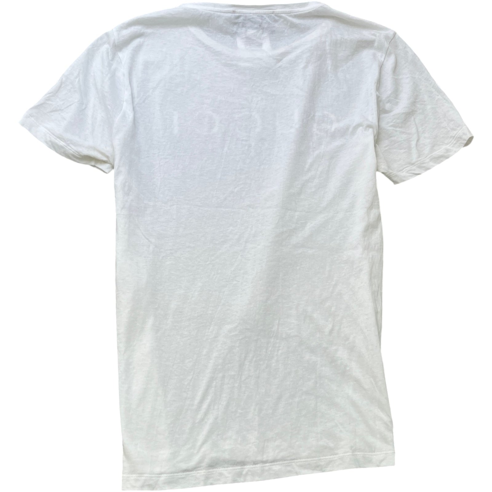 Men's Logo Print T-Shirt White Size L - Photo 2