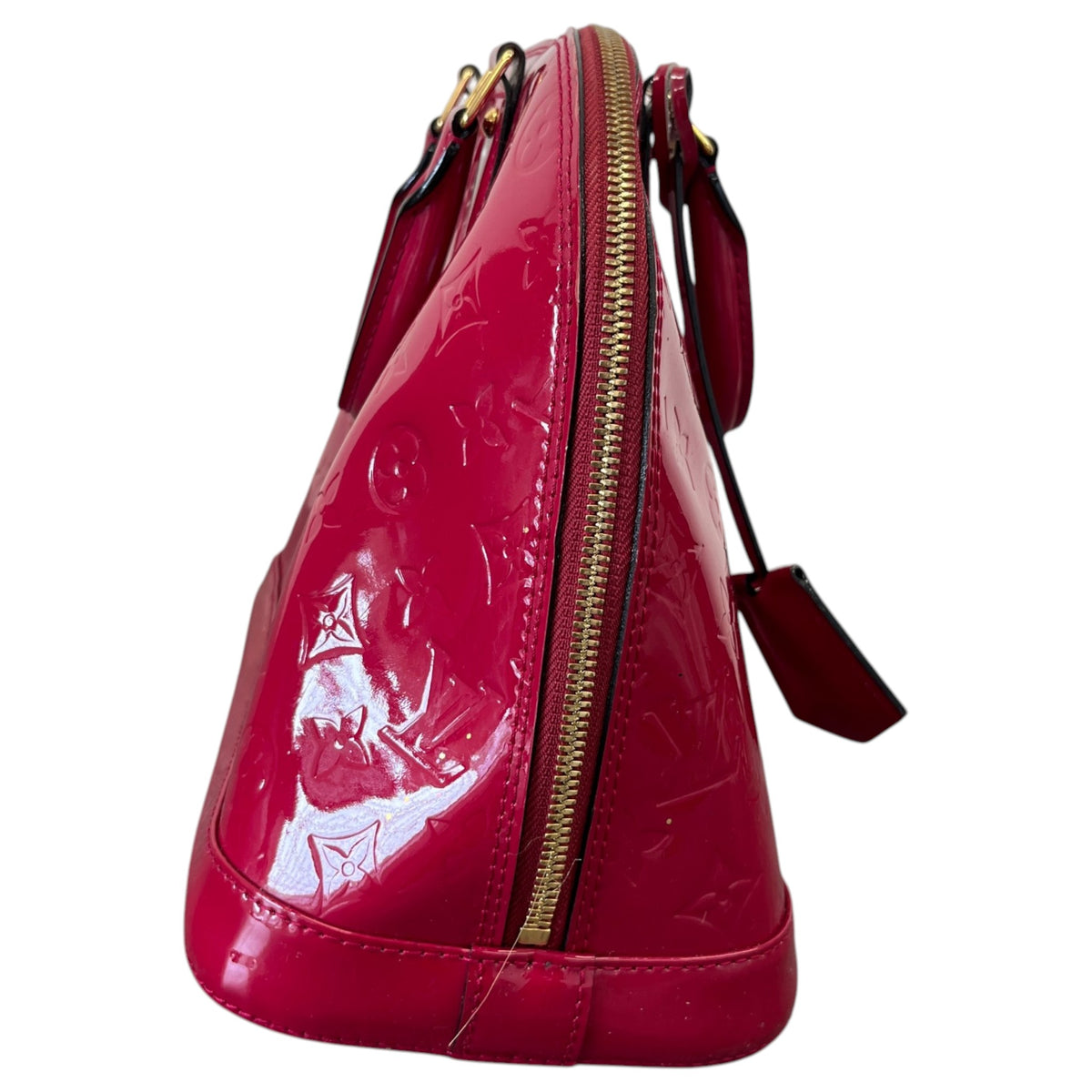 Women's Vernis Leather Alma PM Handbag Pink - Photo 6