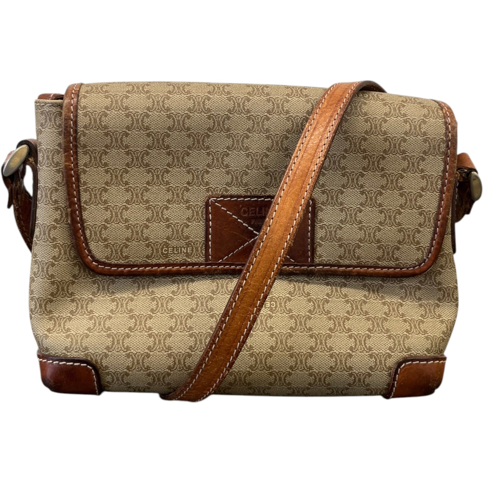 Women's Macadam Monogram Handbag Beige - Photo 1