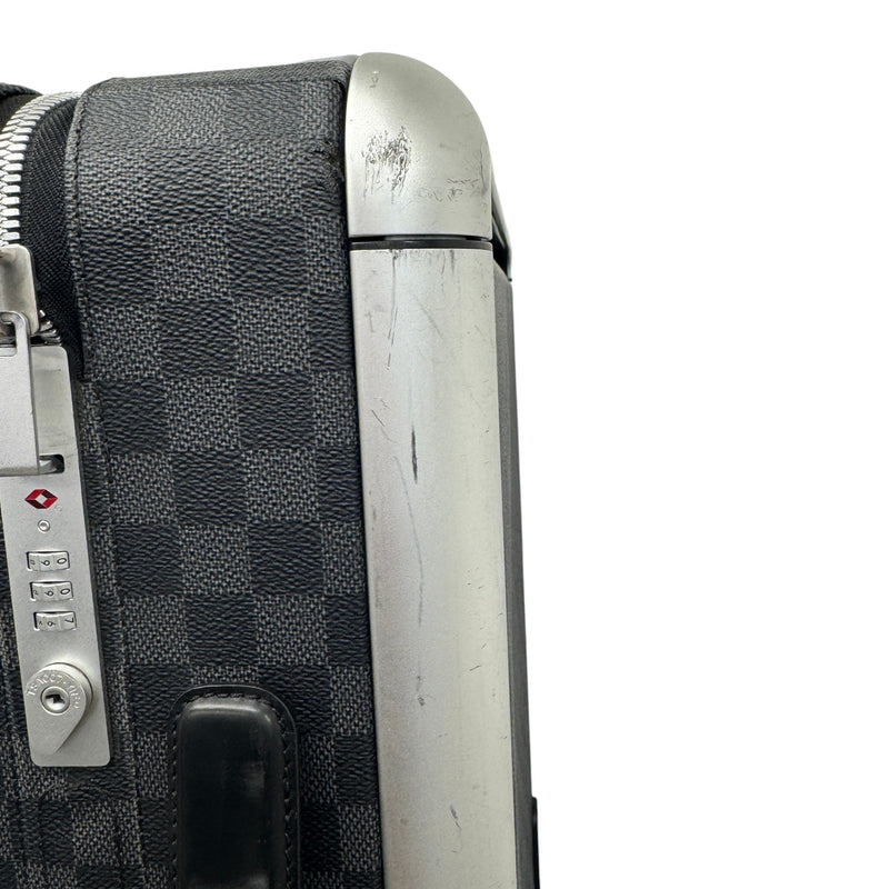 Men's Damier Graphite Horizon 55 Suitcase Black