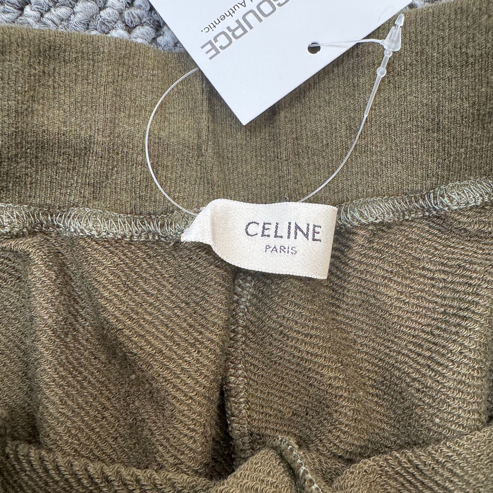 Women's Logo Print Joggers Khaki Size S / UK 8 - Photo 5