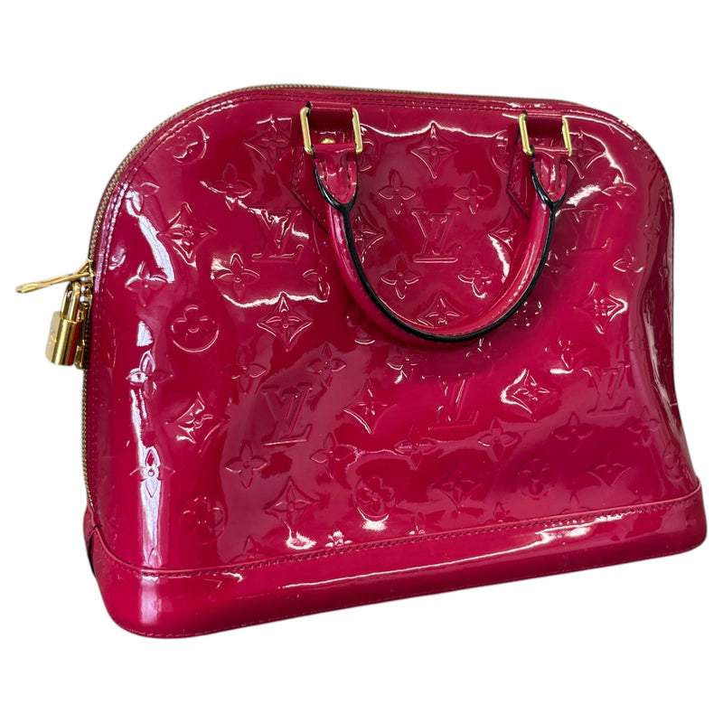Women's Vernis Leather Alma PM Handbag Pink