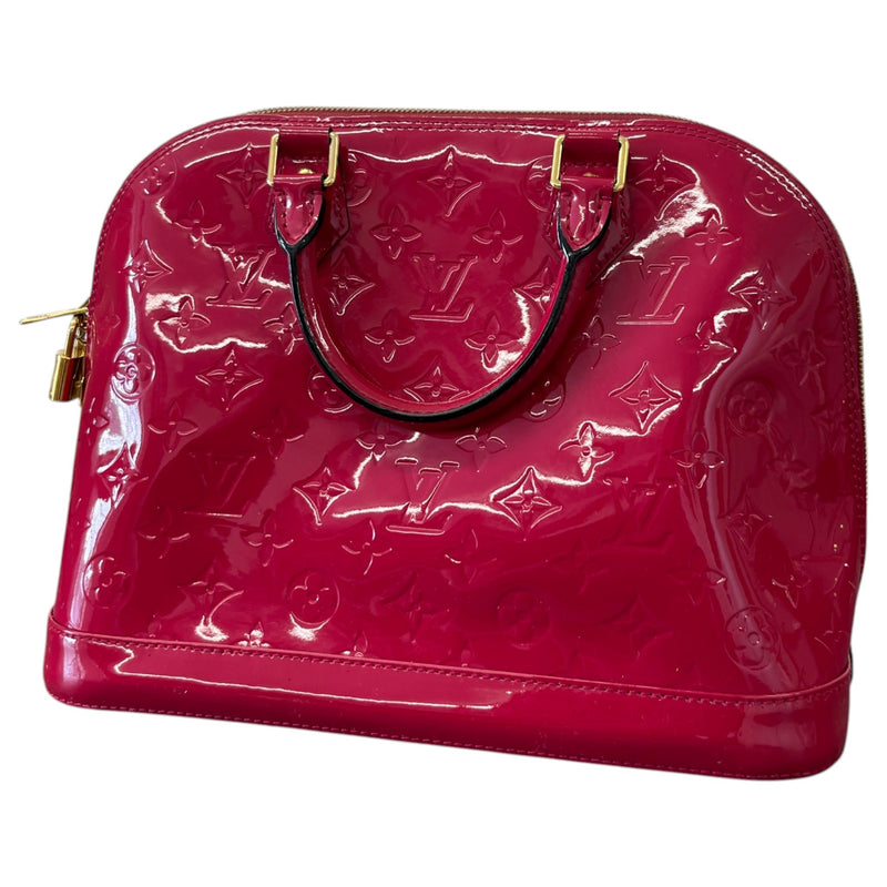 Women's Vernis Leather Alma PM Handbag Pink