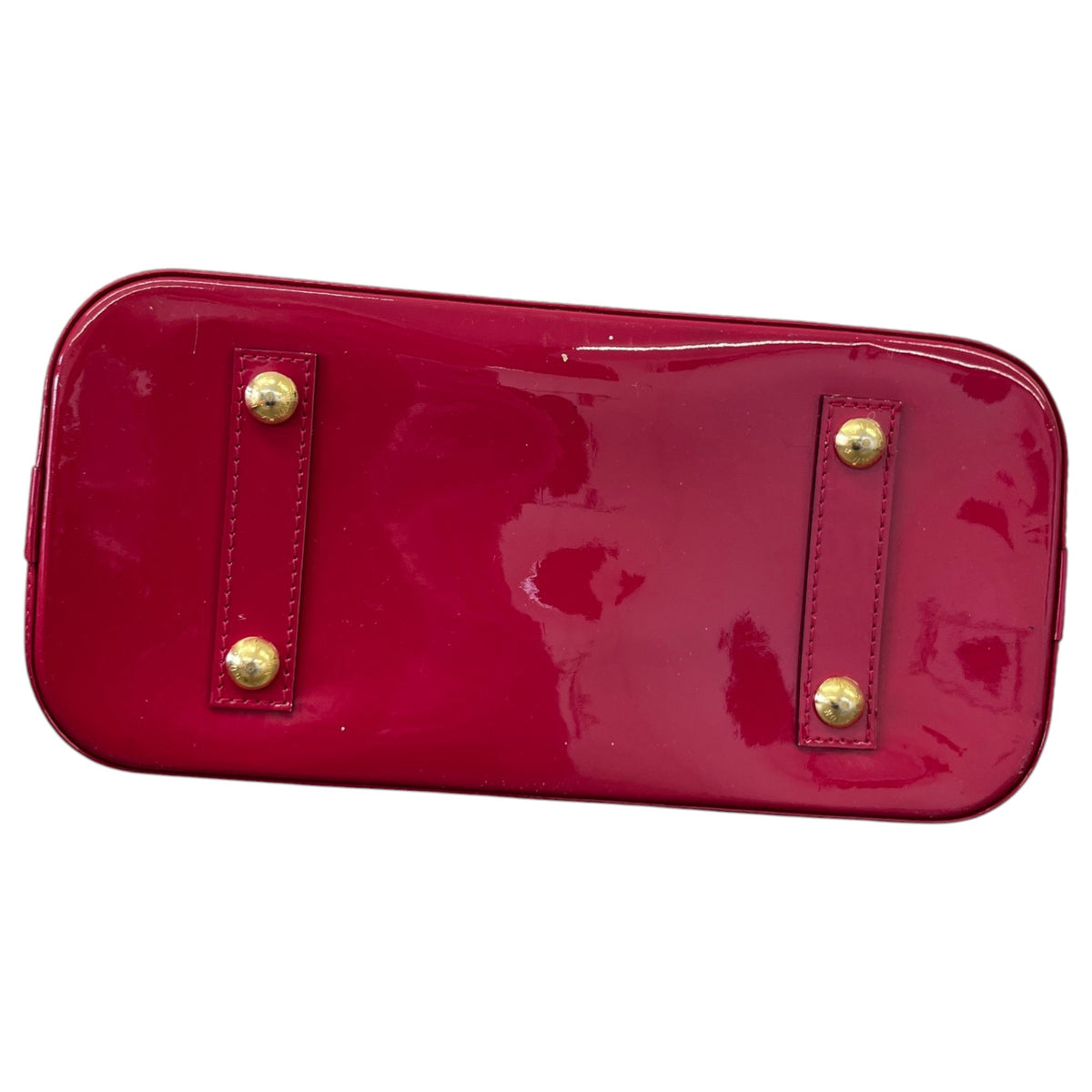 Women's Vernis Leather Alma PM Handbag Pink - Photo 12
