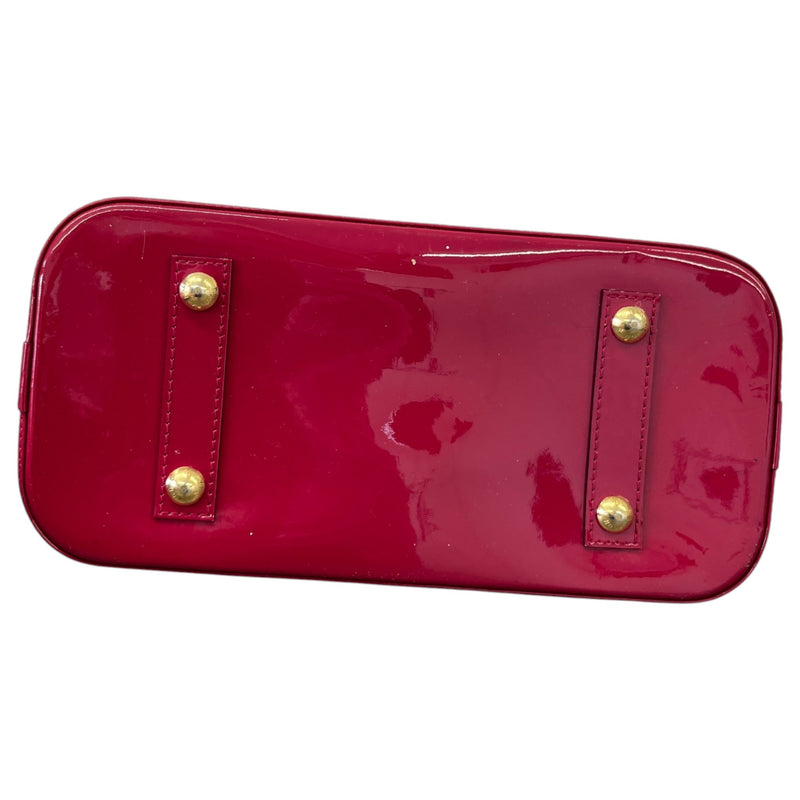 Women's Vernis Leather Alma PM Handbag Pink