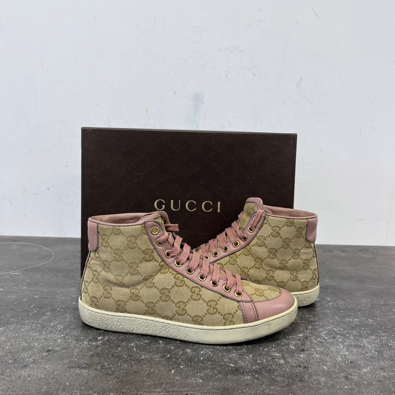 Women's GG Supreme High Trainers Pink Size UK 3 / EU 36