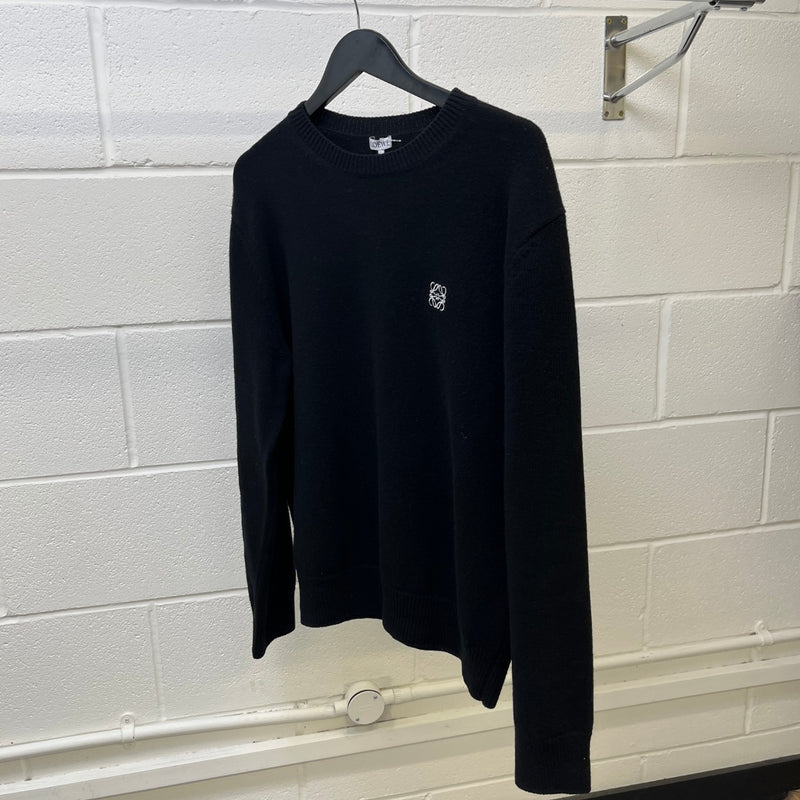 Men's Anagram Jumper Black Size M