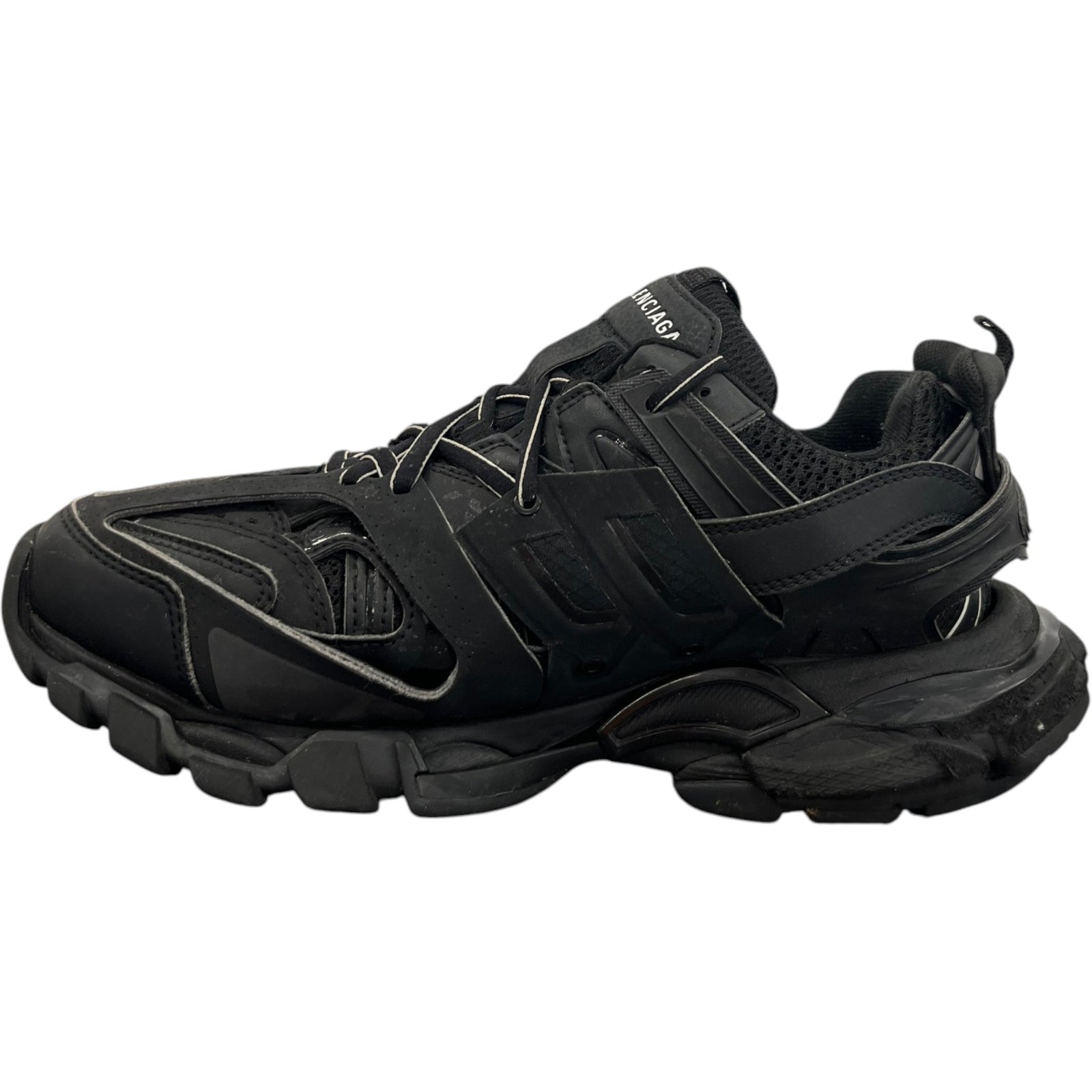 Women's Tracks Low Trainers Black Size EU 39 / UK 6 - Photo 2