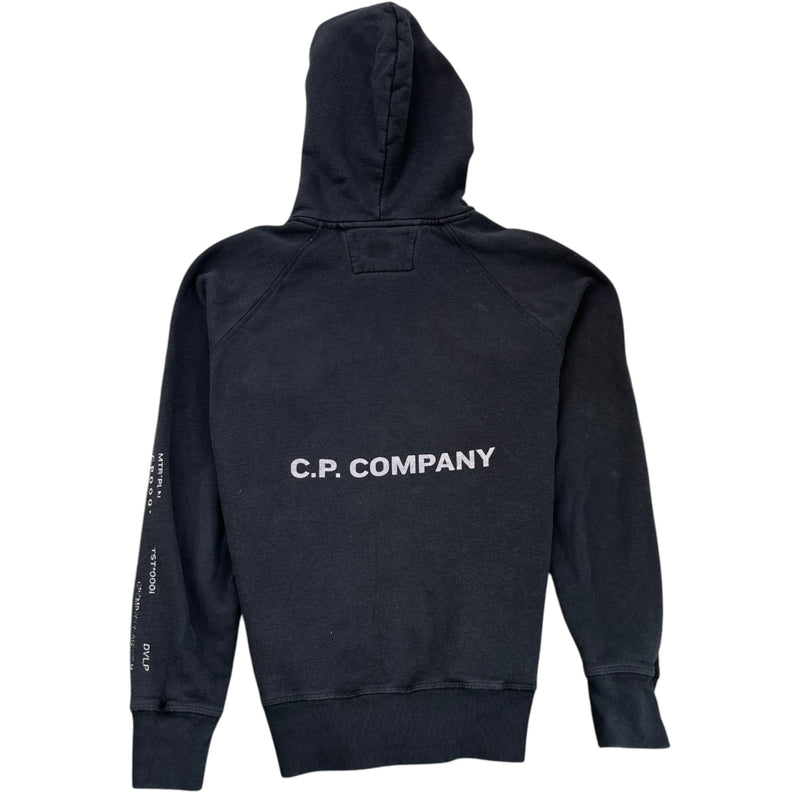 Men's Logo Print Hoodie Black Size L