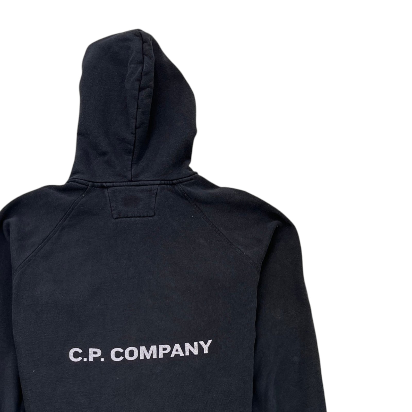 Men's Logo Print Hoodie Black Size L - Photo 4