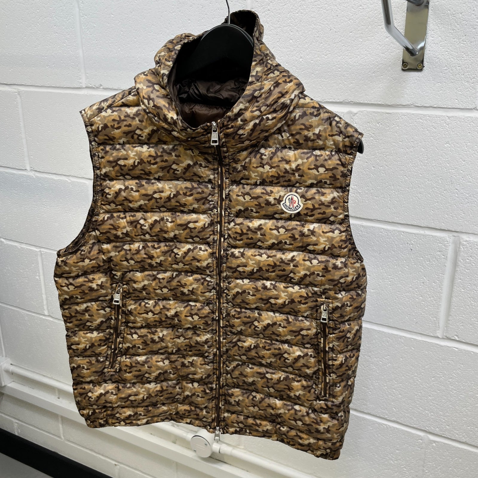 Men's Patrick Camouflage Hooded Gilet Multi-Coloured Size 5 / XXL - Photo 7