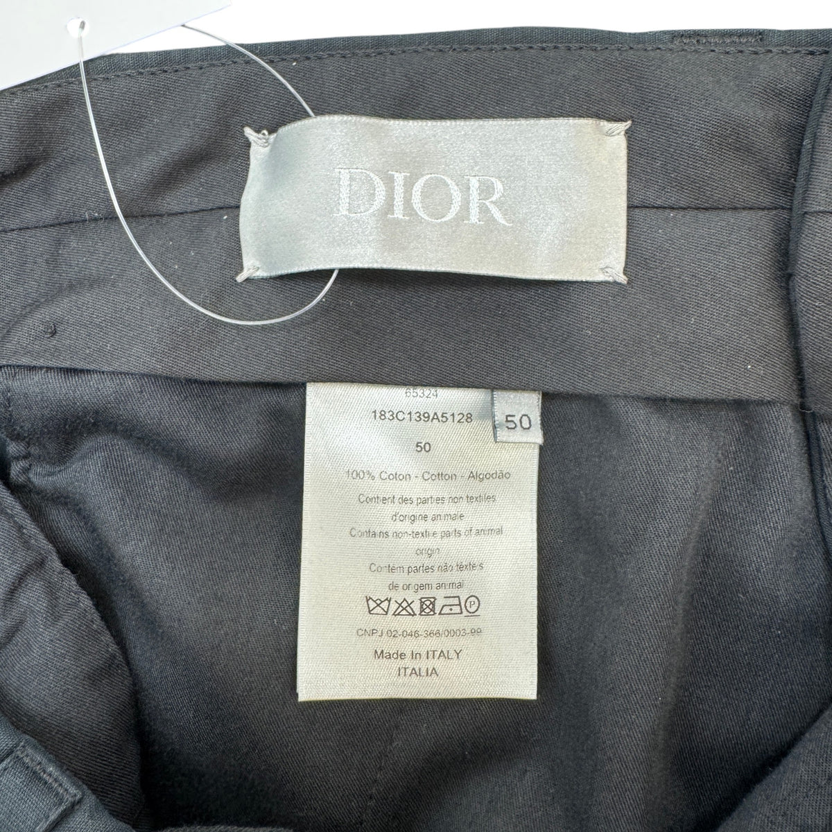 Men's Cargo Trousers Black Size L / W34 - Photo 8