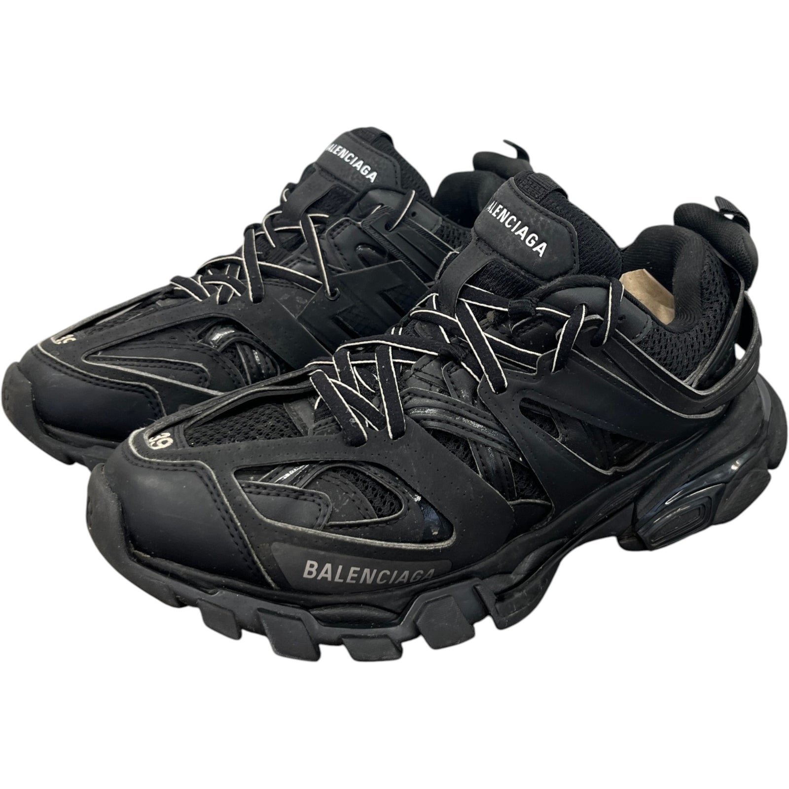 Women's Tracks Low Trainers Black Size EU 39 / UK 6 - Photo 9