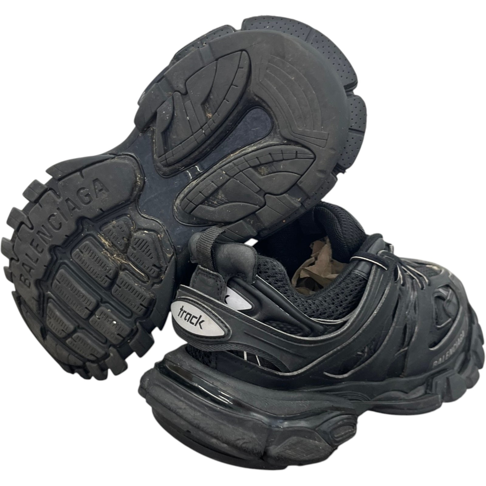Women's Tracks Low Trainers Black Size EU 39 / UK 6 - Photo 10