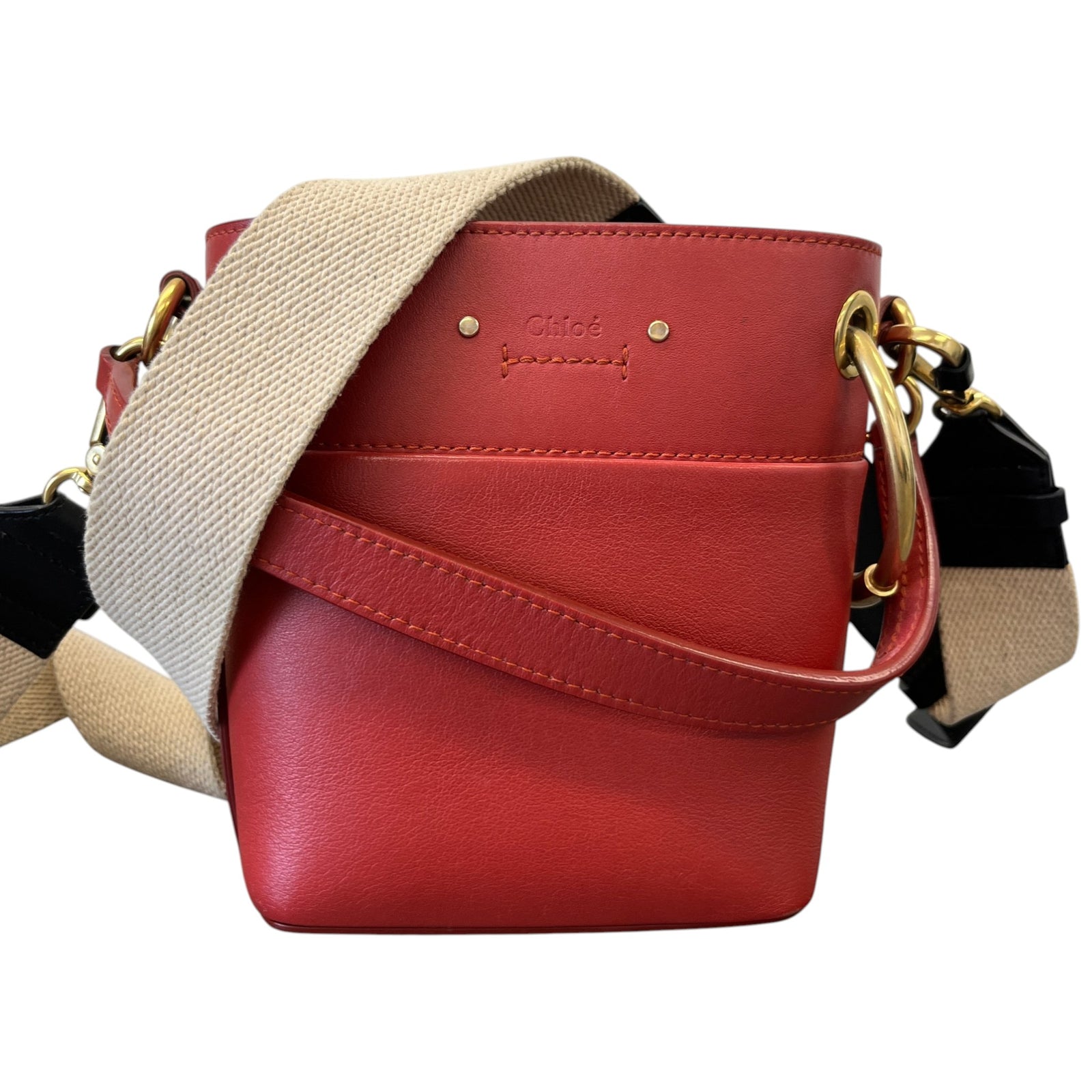 Women's Roy Mini Bucket Bag Red - Photo 1