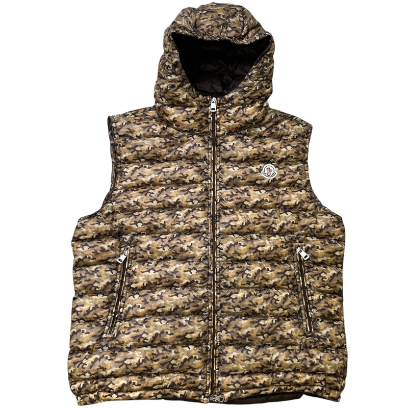 Men's Patrick Camouflage Hooded Gilet Multi-Coloured Size 5 / XXL