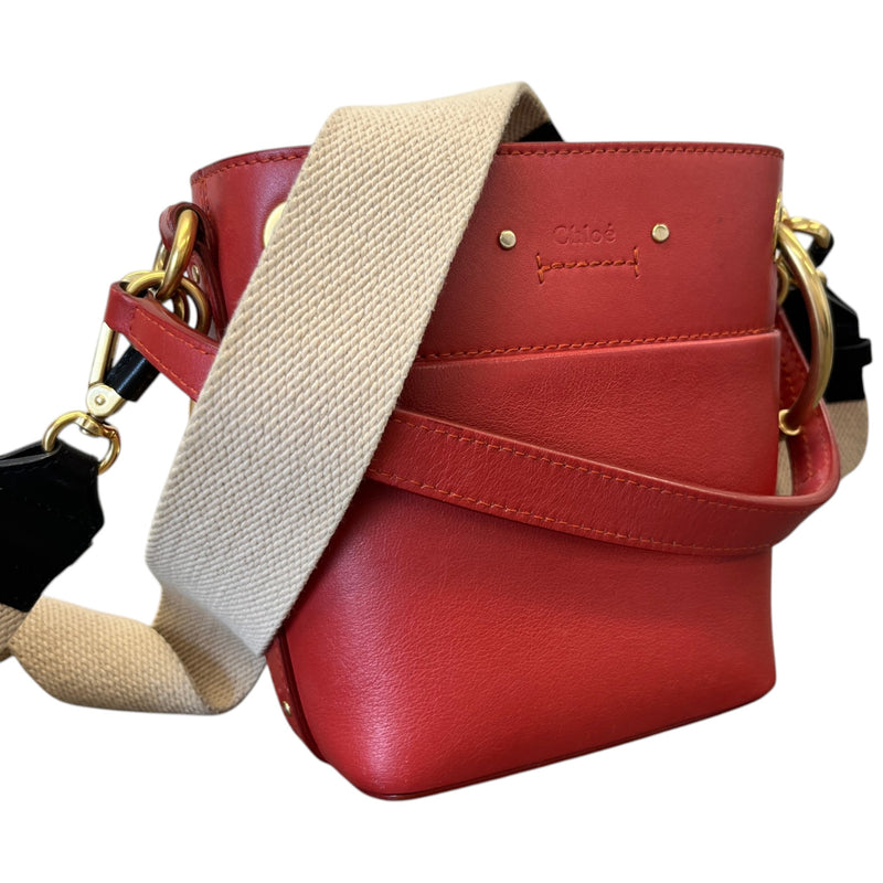 Women's Roy Mini Bucket Bag Red