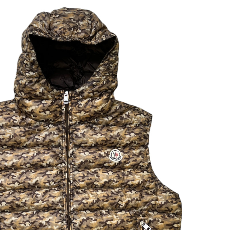 Men's Patrick Camouflage Hooded Gilet Multi-Coloured Size 5 / XXL