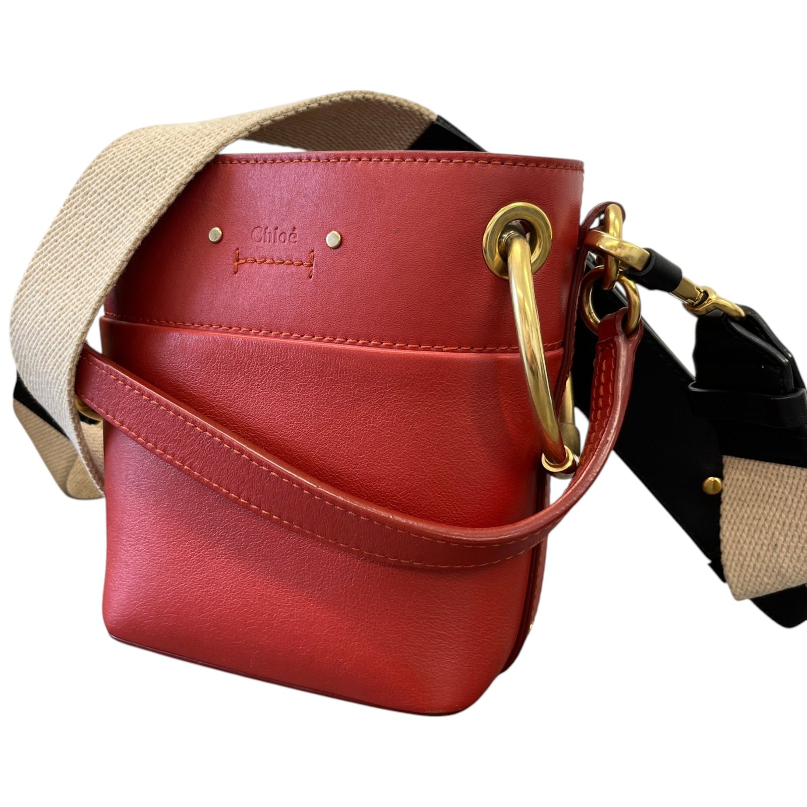 Women's Roy Mini Bucket Bag Red - Photo 4