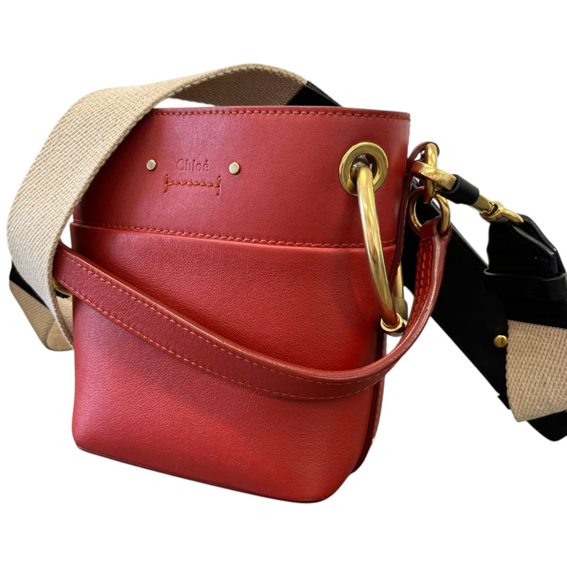 Women's Roy Mini Bucket Bag Red