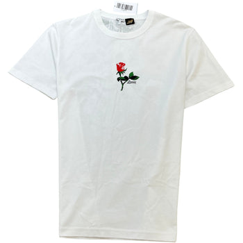 Men's X Paula's Ibiza Floral Logo T-Shirt White Size S