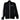 Men's Logo Print Track Jacket Black Size S
