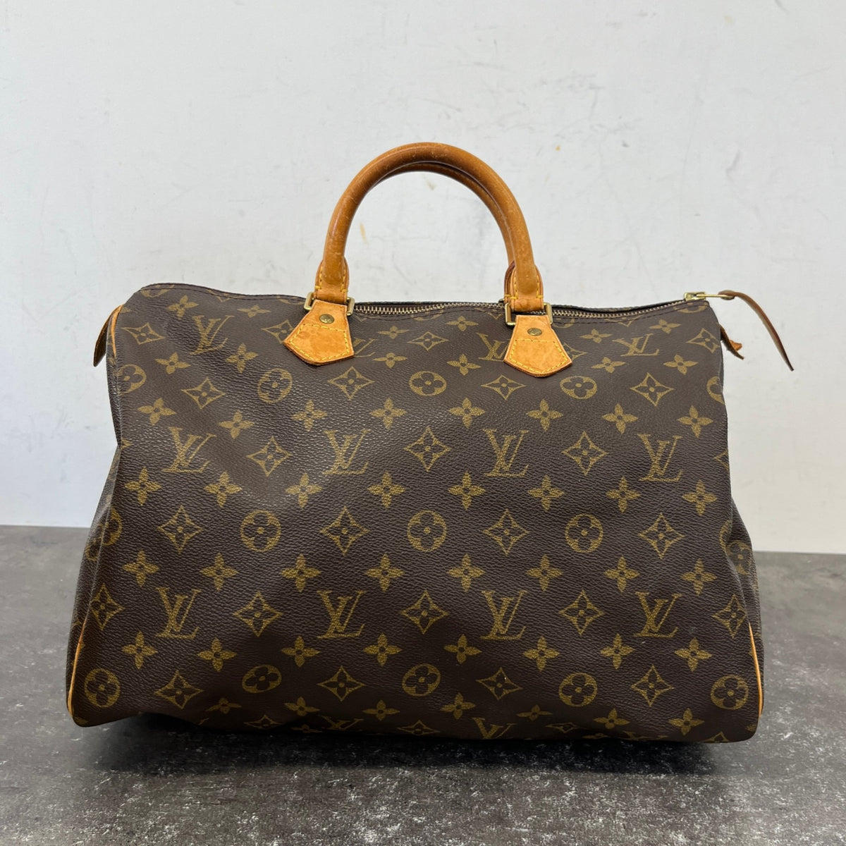 Women's Monogram Speedy 35 Handbag Brown - Photo 12