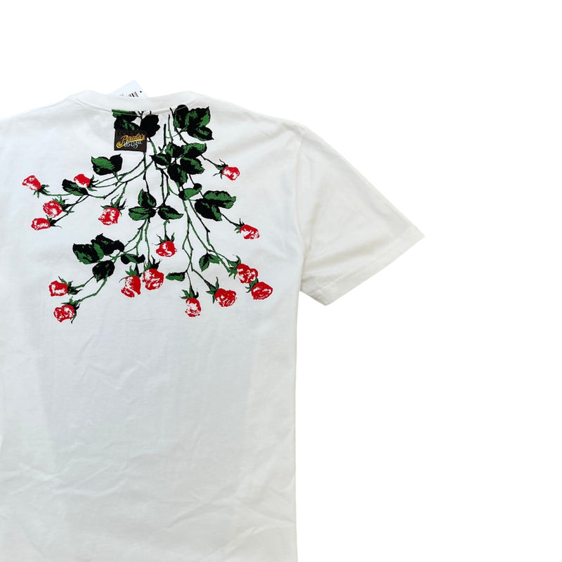 Men's X Paula'S Ibiza Floral Logo T-Shirt White Size S